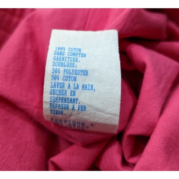 Vintage 80s Skirt Jacket Set Pink Oversize Midi Misses Size L XL - Picture 12 of 16